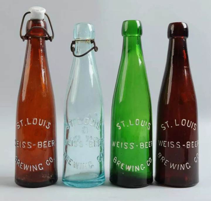 Four Bottles of Blob Top Weiss Beer