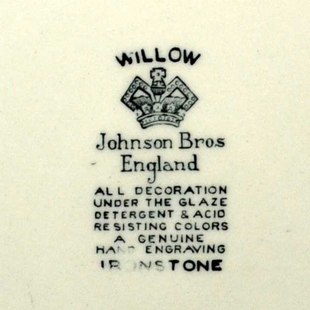 Johnson Brothers Blue Willow China