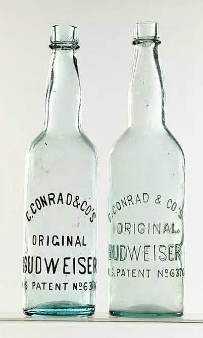 National Bridge White Beer Bottles