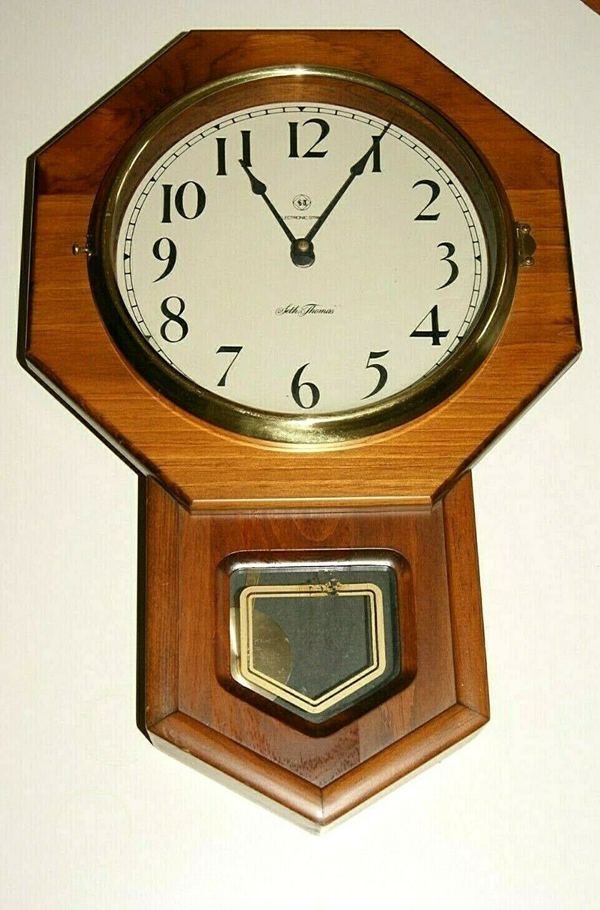 Seth Thomas Octagon Wall Clock