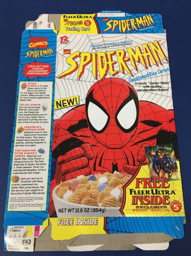 Spiderman Cereal