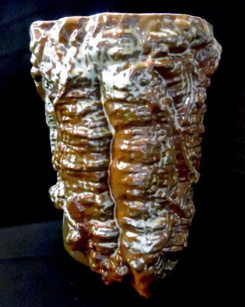 Tall, Cork Tree Bark Vase