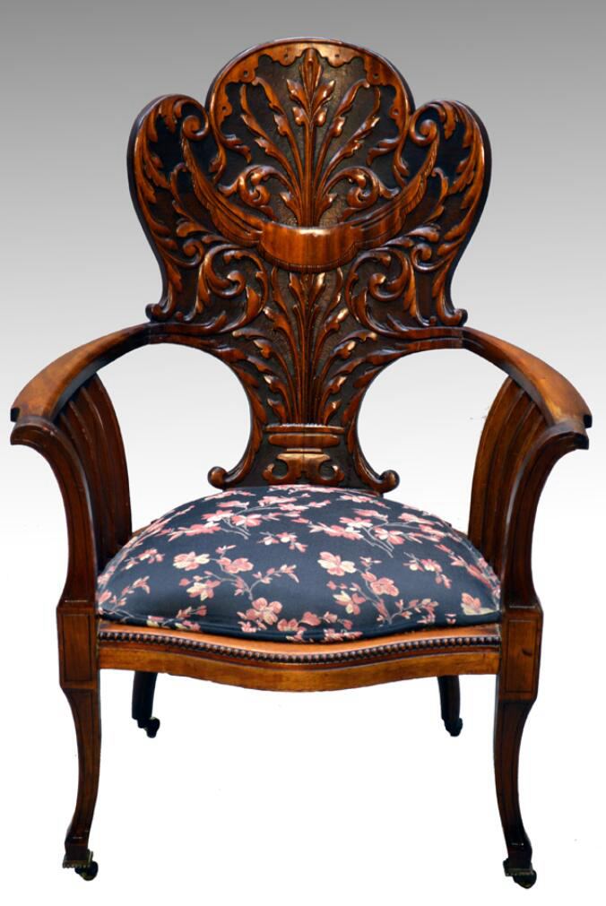 The Art Nouveau Style Chair