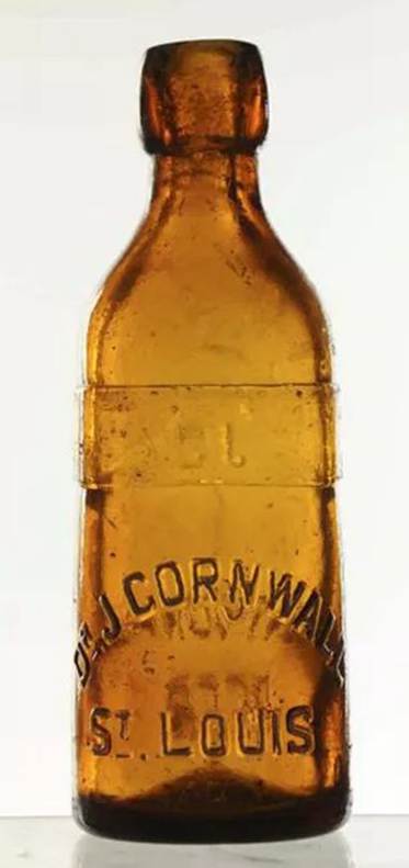 The Dr. J. Cornwall Beer Bottle