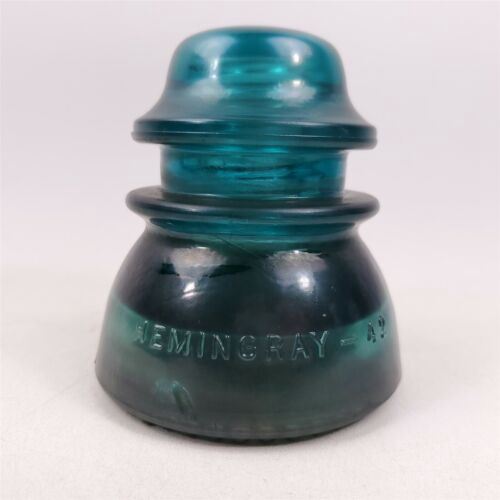 2. Hemingray-42 Glass Insulator Made In Usa Vintage
