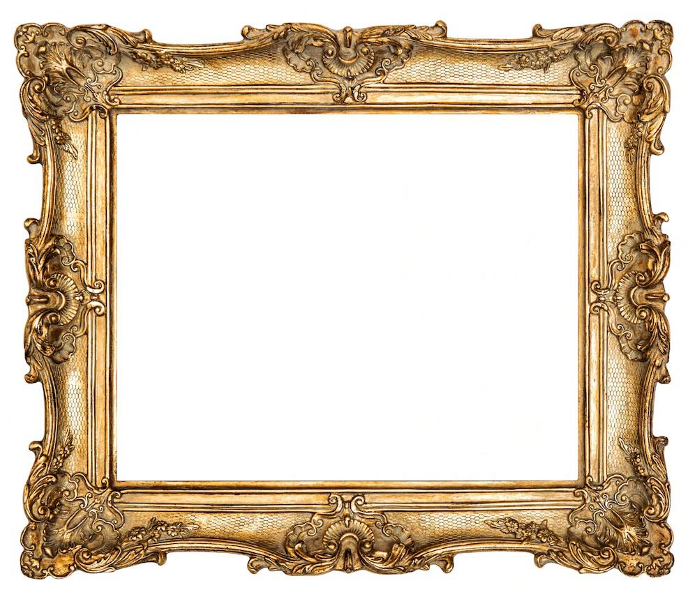 Baroque style frames (1600 - 1750 a.k.a. Louis XIII - XVI)