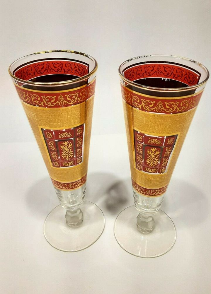 Libbey Vintage Pilsner glasses