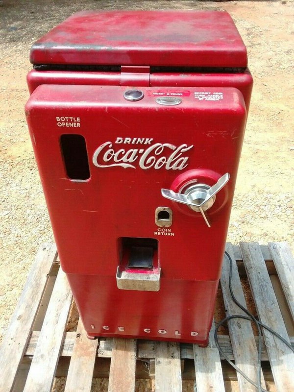 Original 1949 Cavalier C-27 Coke Machine