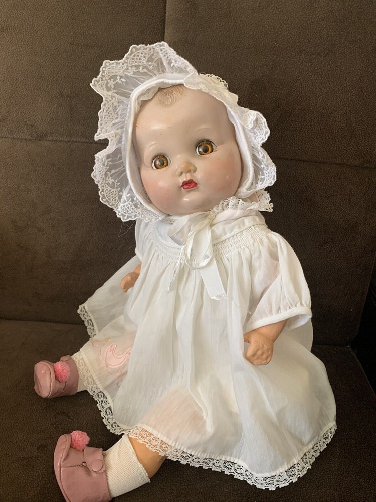 Vintage 1950’s IDEAL composition baby doll