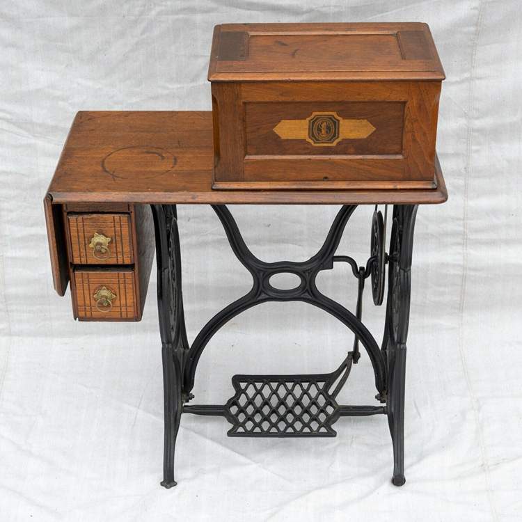 1882 Model 12 Sewing Machine Table