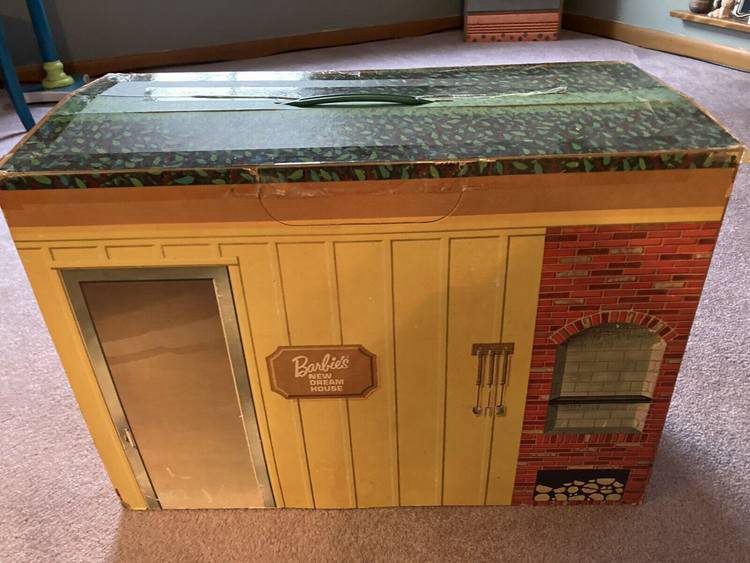 1963 Rare Vintage Barbie Dream House 