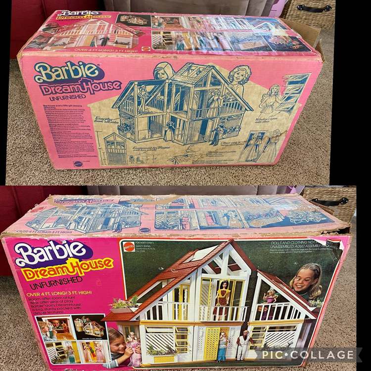 1979 Vintage Barbie A-Frame House Unfurnished 