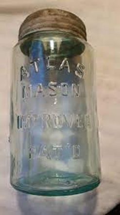 An Atlas Improved Mason Jar