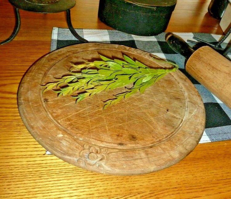Antique English Bread Cutting Board