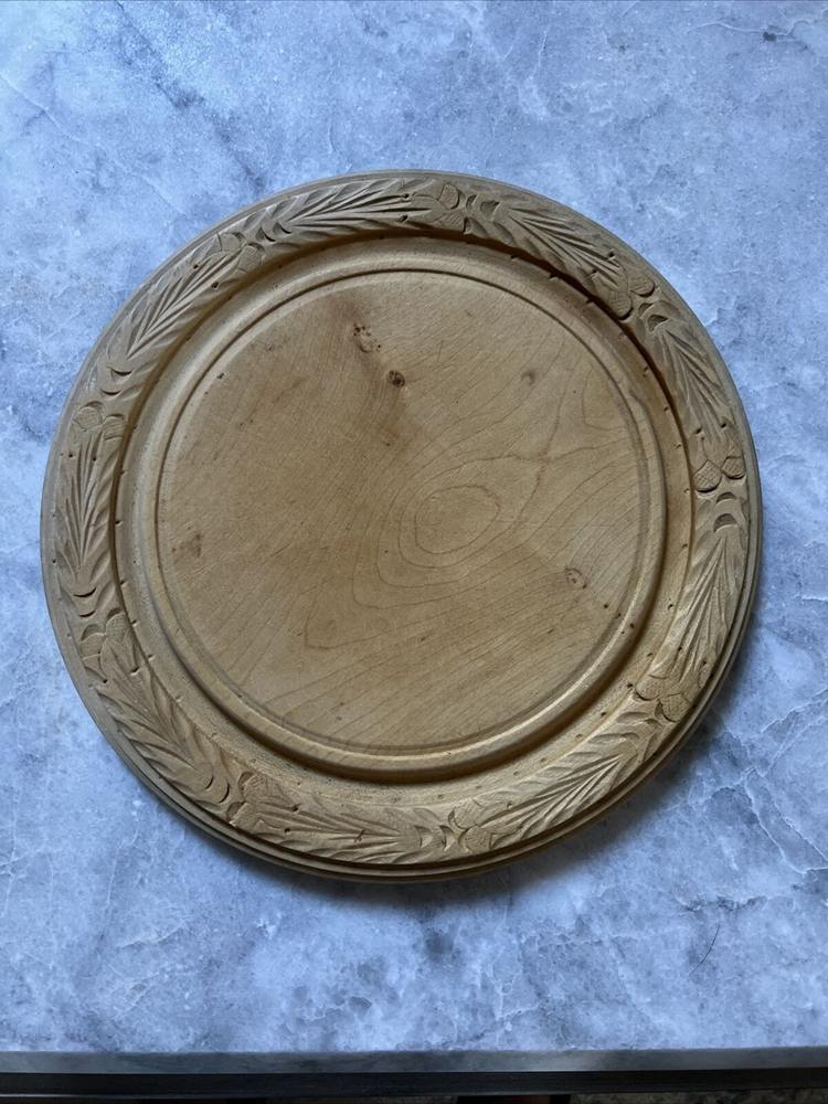 Antique Wooden Bread Board