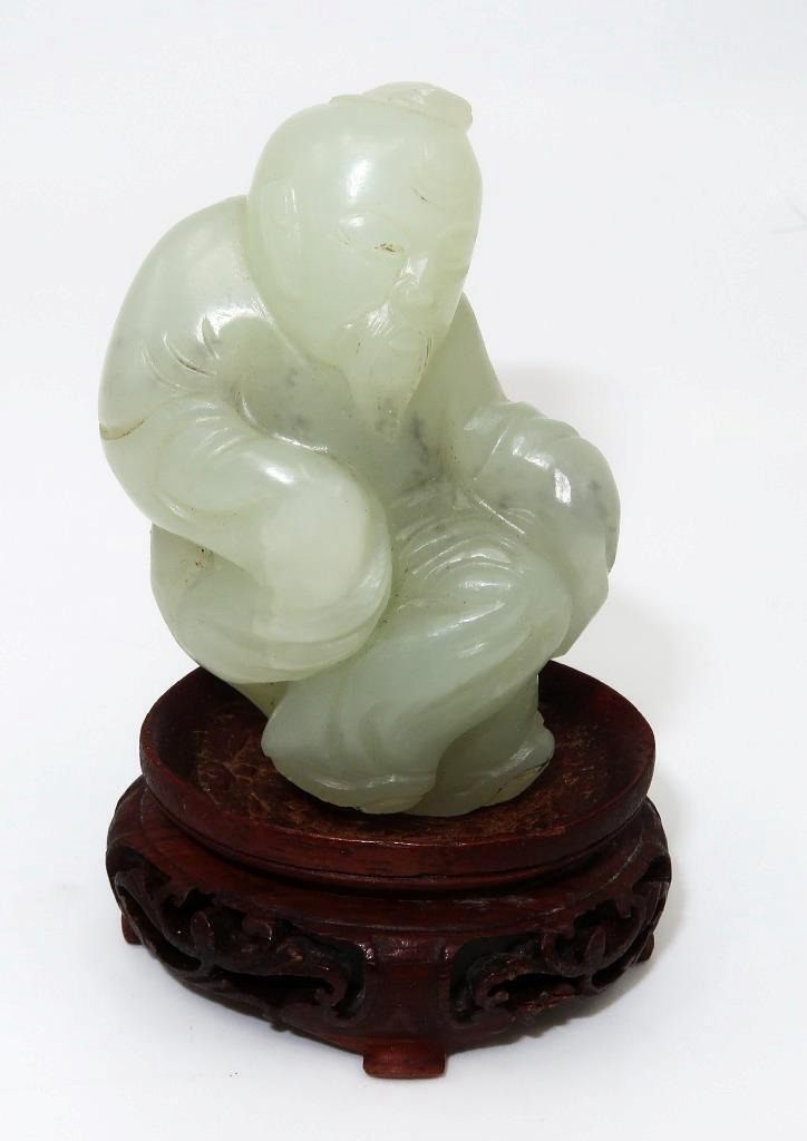 Chinese Light Green Stone Jade