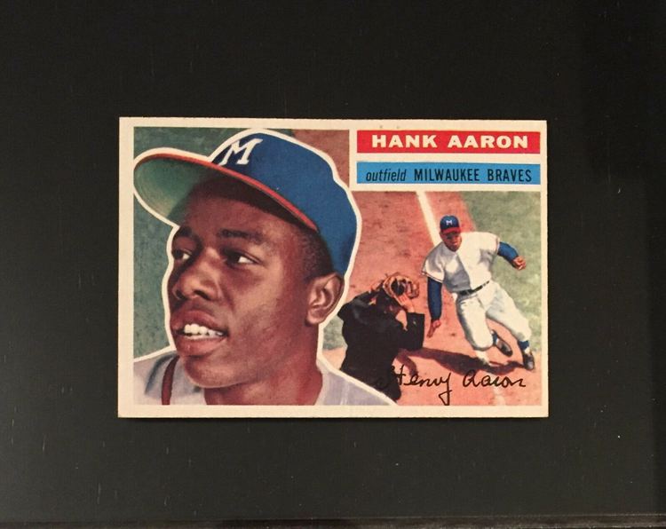 Hank Aaron baseball cigar box