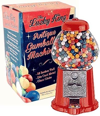 Lucky King Antique Gumball Machine