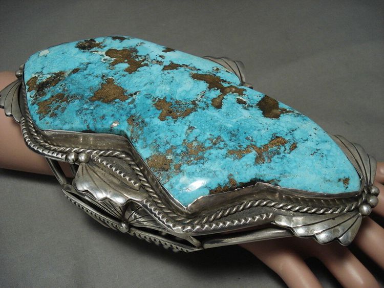 Navajo Turquoise Silver Bracelet