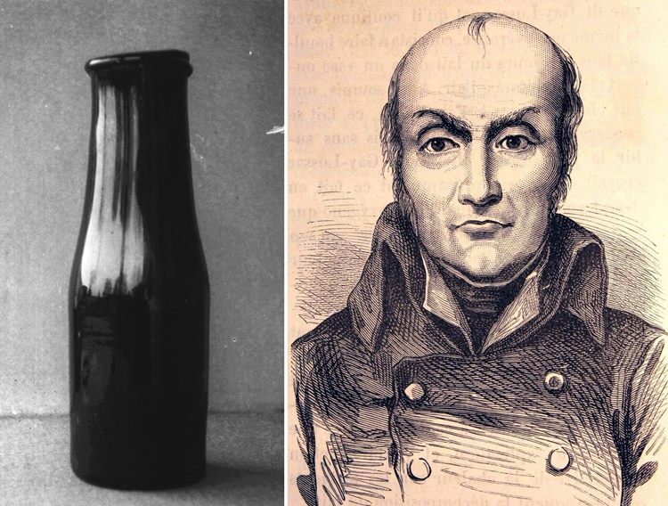 Nicolas Appert and the 'Appert' glass jar he invented