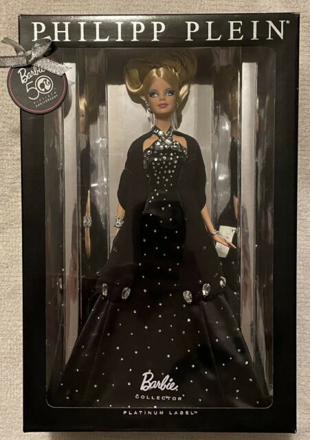 Phillipp Plein 50th Anniversary Platinum Barbie