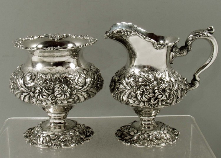 Stieff Sterling Silver Tea Set – Rose Pattern