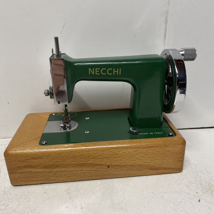 Vintage Rare Necchi Toy Sewing Machine