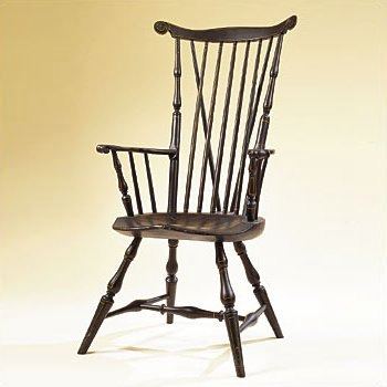 Vintage Windsor Fan-back Armchair 1790 - 1800