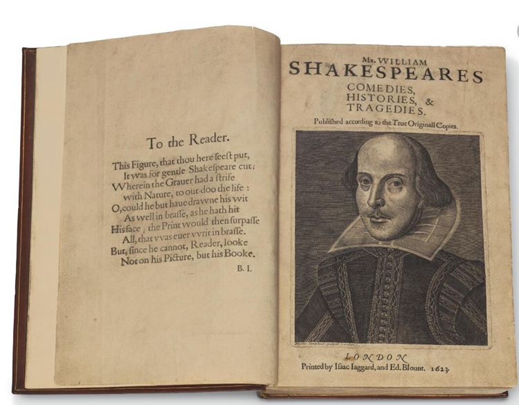 William Shakespeare First Folio