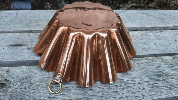 copper bundt jelly mold