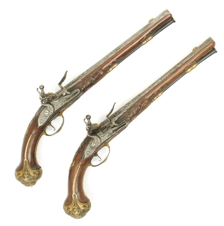 Dutch 1710 Flintlock Pistols