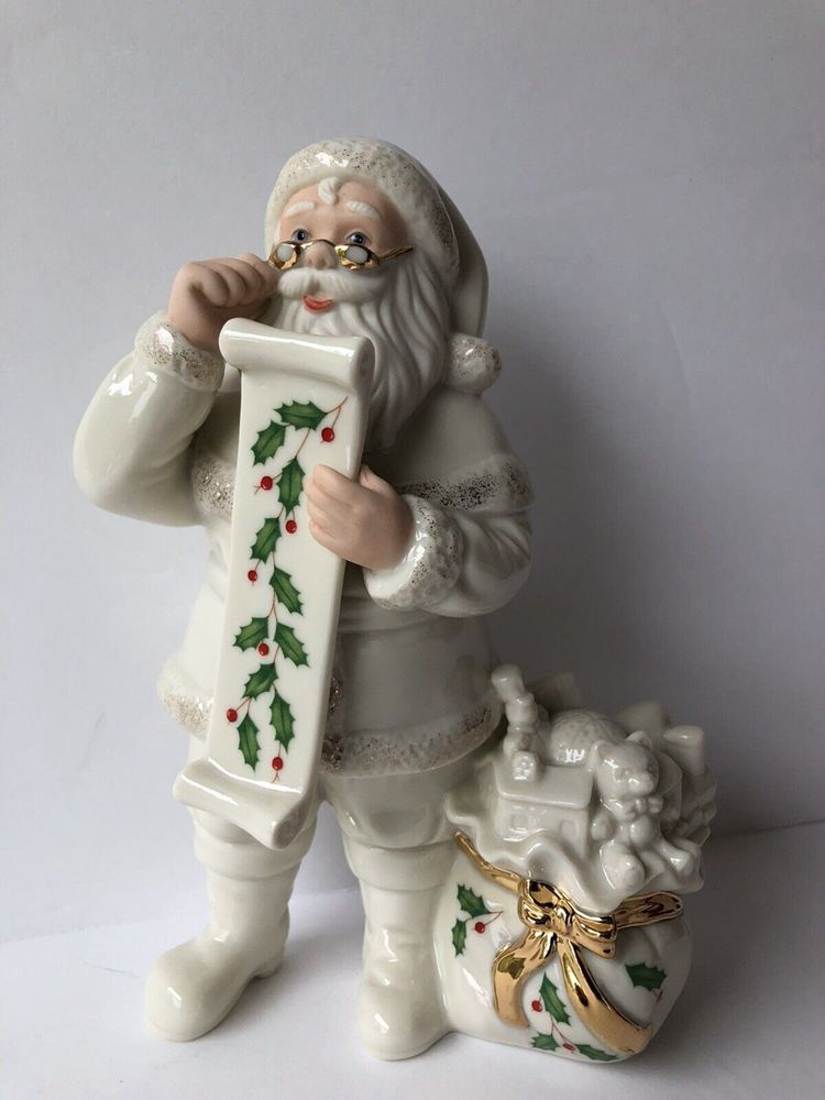 Lenox Holiday Santa Figurine