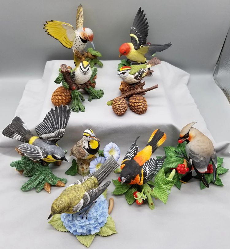 Porcelain Garden Birds by Lenox