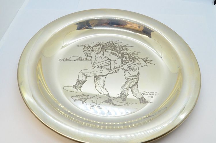 The First Ever Franklin Mint Collector Plate