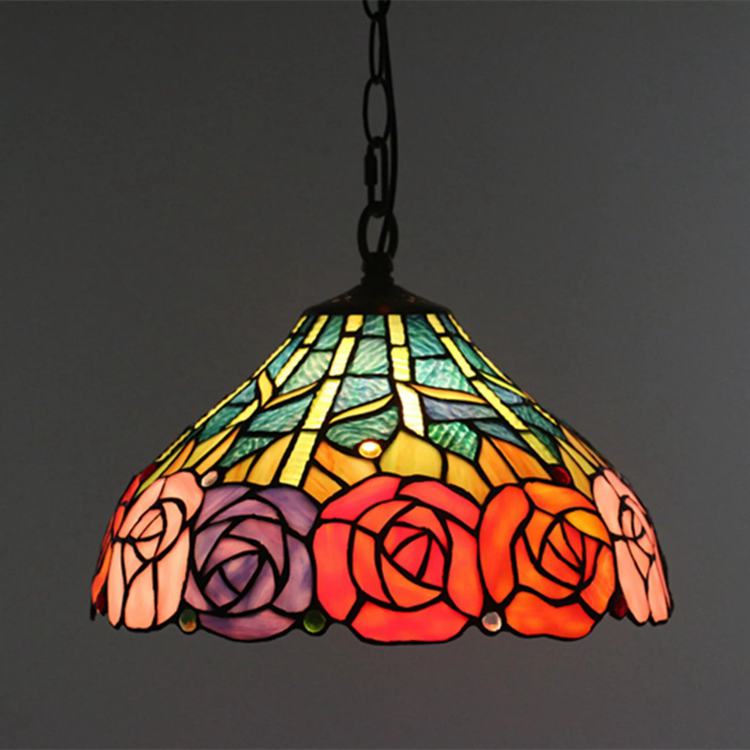 Tiffany Hanging Glass Lamp Shade