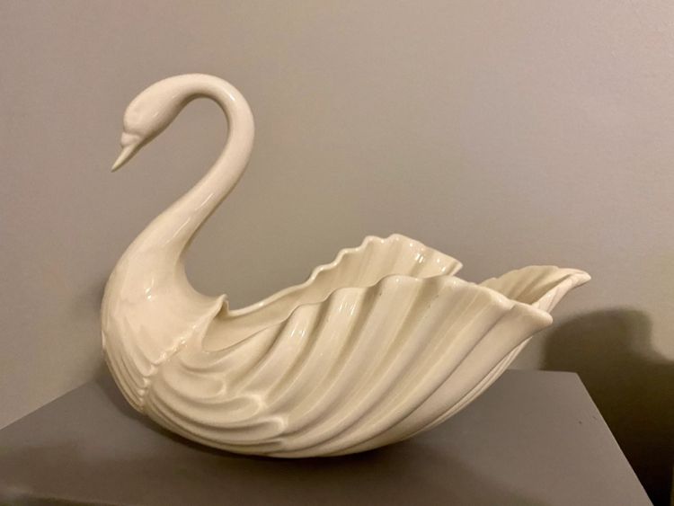 Vintage Swan Candy Dish by Lenox