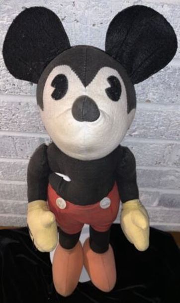 1931 Vintage George Borgfeldt Mickey Mouse Plush Doll