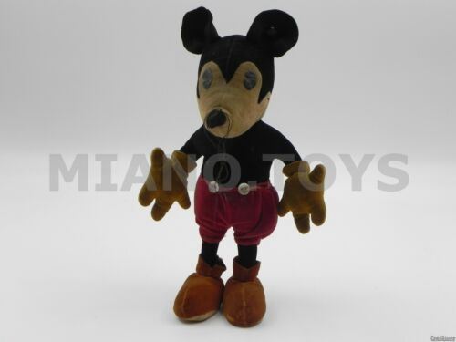 Antique Steiff Mickey Mouse Velvet Doll 1930s