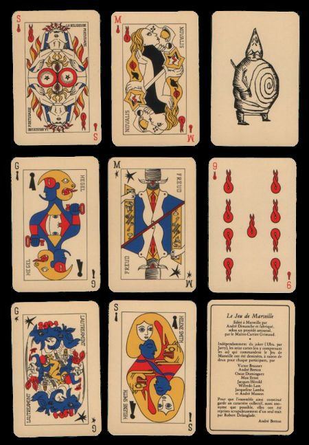 Playing Marseille Playing Cards & Tarot Deck