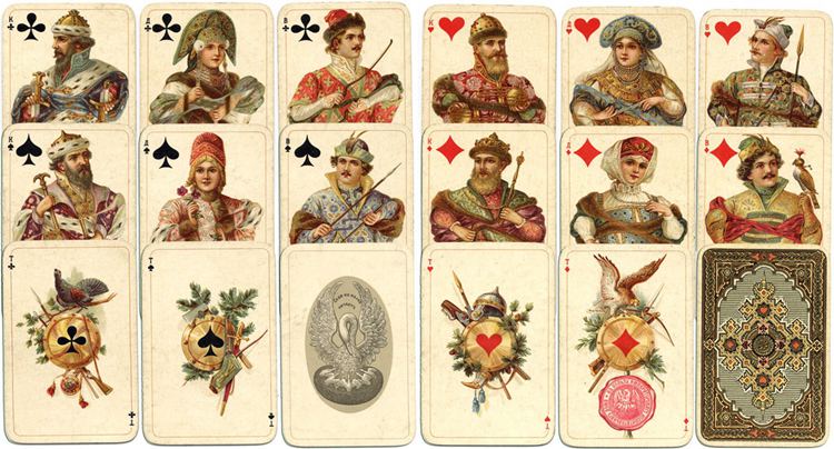 Russian Style Playing Cards