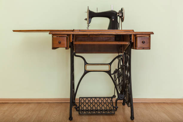 A Treadle Sewing Machine