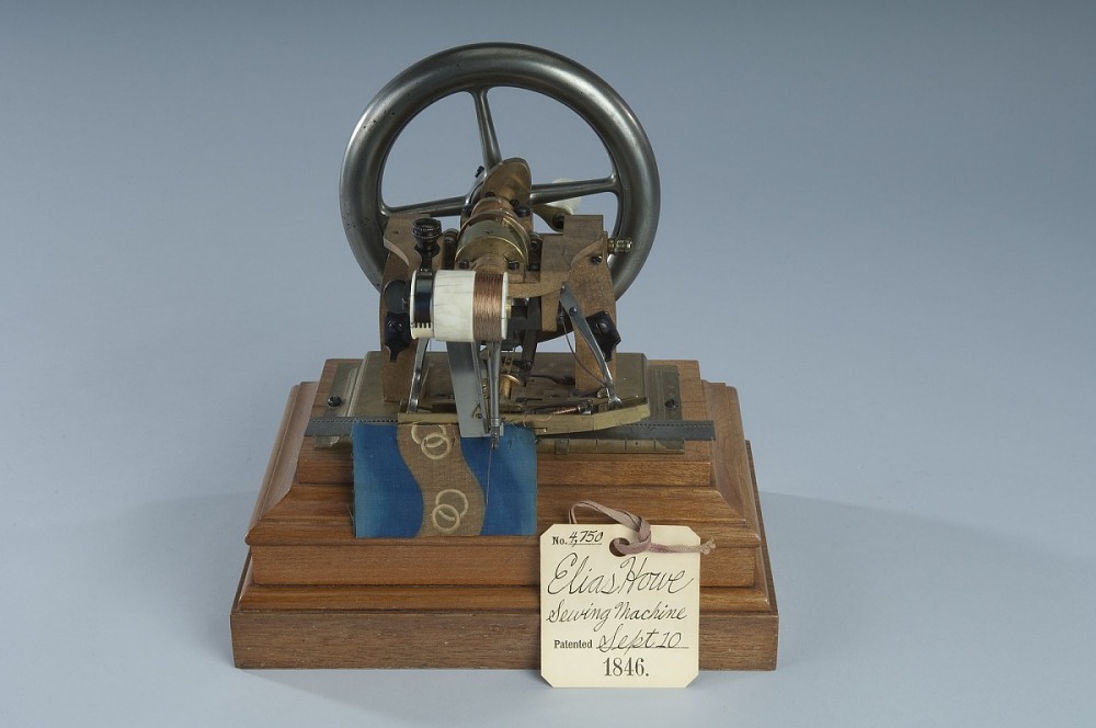 Elias Howe Sewing Machine Patent Model-1846