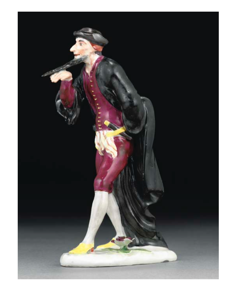 Pantalone from the Commedia Dell'Arte Series, 1755, Sold for $116,639 at Christies (2005)