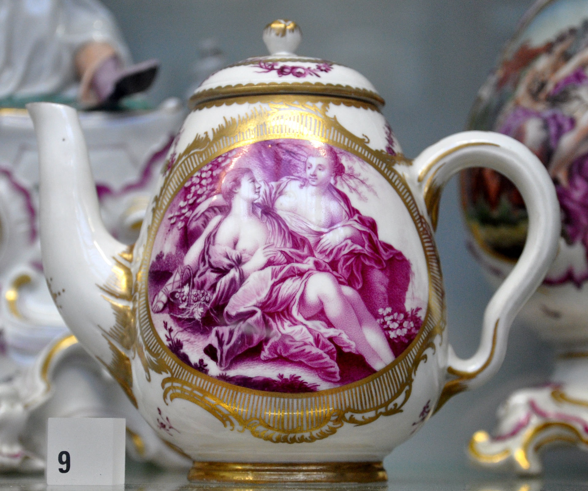 Teapot with classical figures, 1771